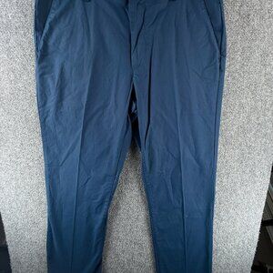 NWT IZOD Sport Flex Straight Fit Blue Chino Pants Advantage Non Iron 32x32